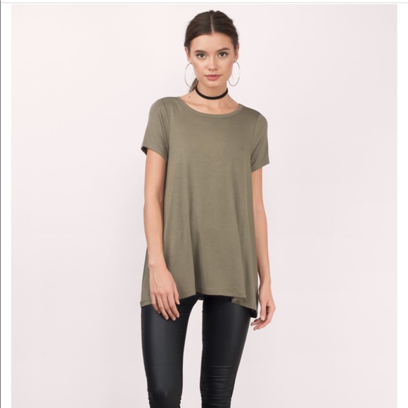 Tobi Tops - Tobi Olive Tee